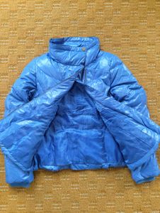 DIA BLUE PUFFER JACKET