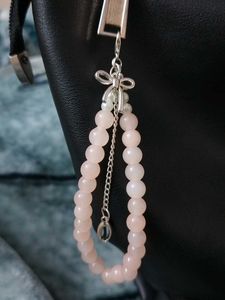 Rose gold colour Beaded Bracelet