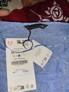Linen Bow Blouse