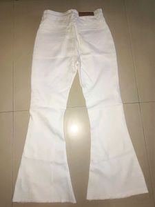 White Flared Jeans