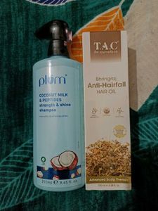 Pack Of 2, Shampoo And Hair Oil