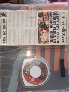 PSP Game In Working Condition.