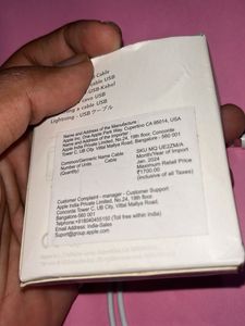 iPhone 7 Lightning Cable