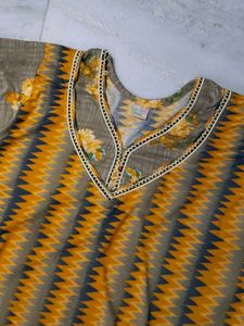Vintage Inspired Zig-Zag Print Dress Set Of 2