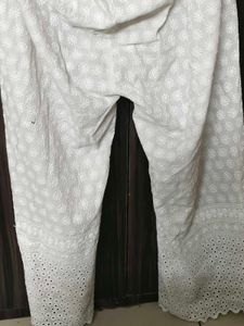 White Plazzo For Women