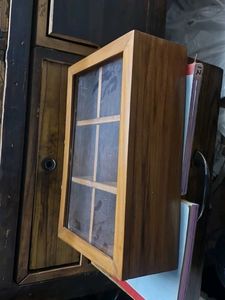 Wooden Display Cabinet