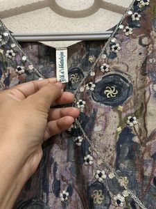 Elegant Floral Print Kurta Sets