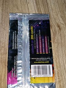 Vintage Star Trax Trading 7 Pack And One Gold Card
