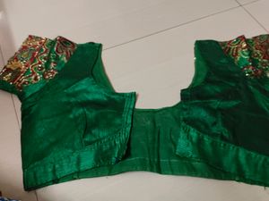 Green Work Blouse