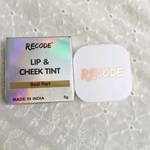 Recode Lip &amp; Cheek Tint Shade, Mirror &#34;Best Part&#34;