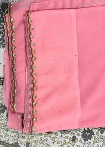 SUNANYA BY Avantra beautiful peach pink saare