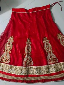 Red Lehenga set