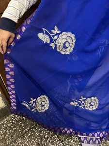 Double Color Saree