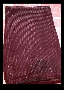 Sequin saree