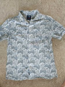 White Printed Shirt