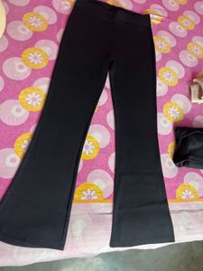 Black Flared Pants