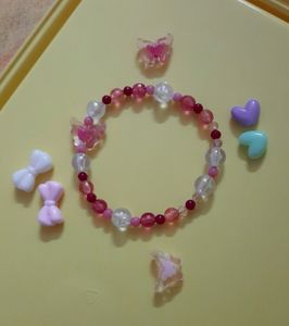 Pink Y2k Kawaii Bracelet🎀