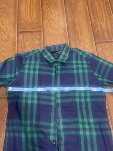 Apex Plaid Button-Down Shirt
