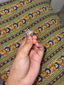 Beautiful 925 Silver Ring With Stones