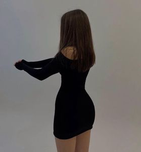 H&amp;M Black Bodycon Dress