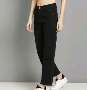 Straight Black Jeans (unisex)