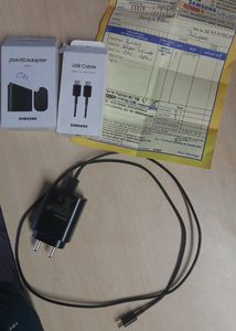 Samsung 25 Watt Adapter With USB Cable Original