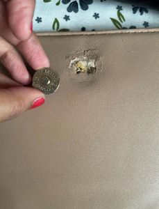 Beige Sling Bag