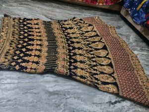 Bloosume  Blue 💙 Embroidered Lehenga Chunni♥️🌹