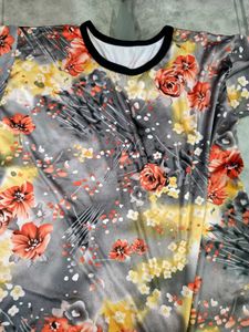 Floral Print night suit