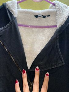 Crop Zipper Hoodie