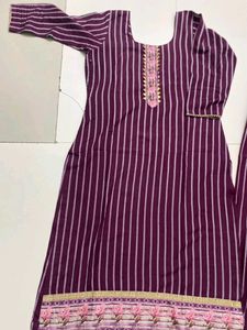 Khula Palazoo Suit 💜❤️🤍❤️💜