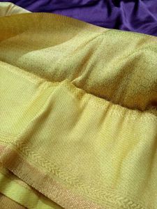Golden Silk Saree