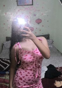 Pink Heart Dress