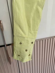 Womens Lime Green Suit Set