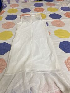 White Embroidered Dress