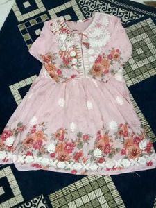 Floral Print Kurta
