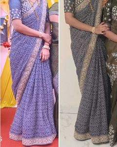 Elegant Bandhani Saree