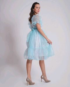 Sky Blue Cloud dress