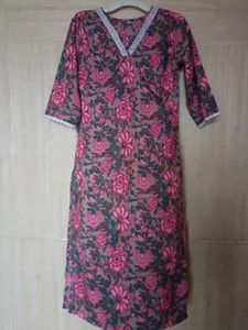 Pink Kurta For Women
