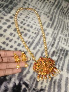 Elegant Traditional Temple Jewelry Set