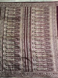 Elegant Maroon Banarasi Silk Saree