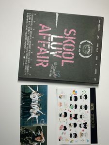 BTS ALBUM - skool luv affair (pc + stickers)