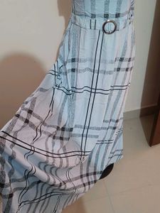Checkered Maxi Dress
