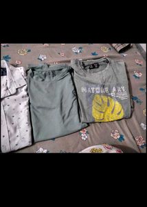 Combo Of 2 Tshirt Or 1 Shirt Used Multiple Times
