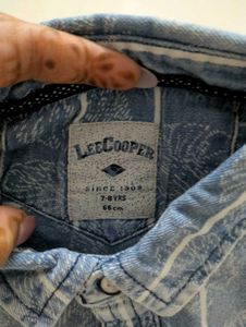 Blue boys denim shirt, Full sleeve