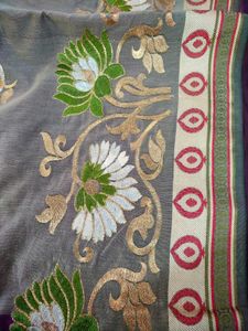 Elegant Embroidered Saree