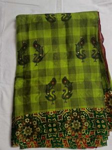 Elegant Green Traditional Saree