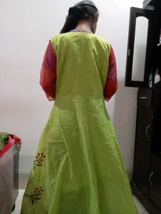 Beautiful Embroidered Pure Cotton Outfit