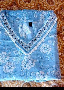 Pure Cotton Kurti Set