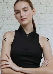 Black Racerback Tank Top